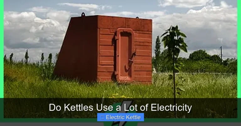 Do Kettles Use a Lot of Electricity