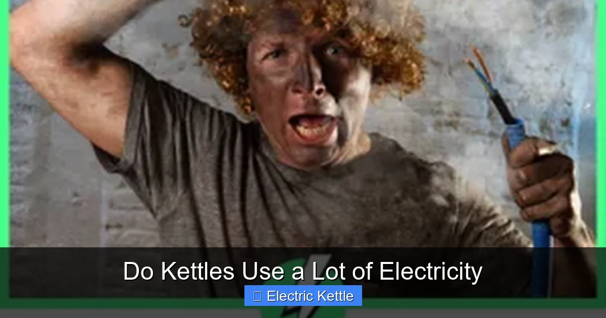 Do Kettles Use a Lot of Electricity