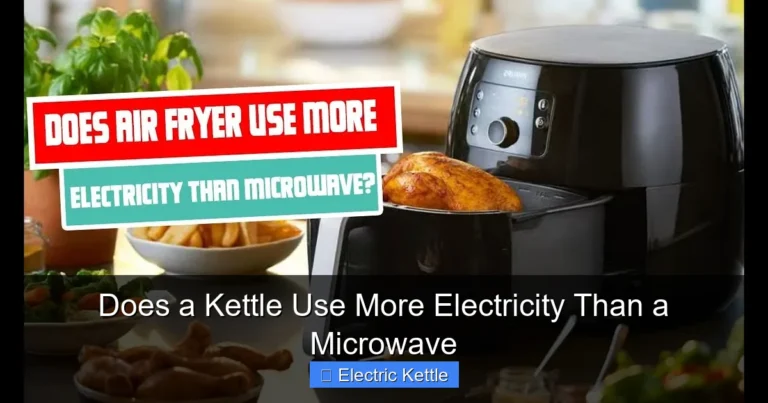 Does a Kettle Use More Electricity Than a Microwave