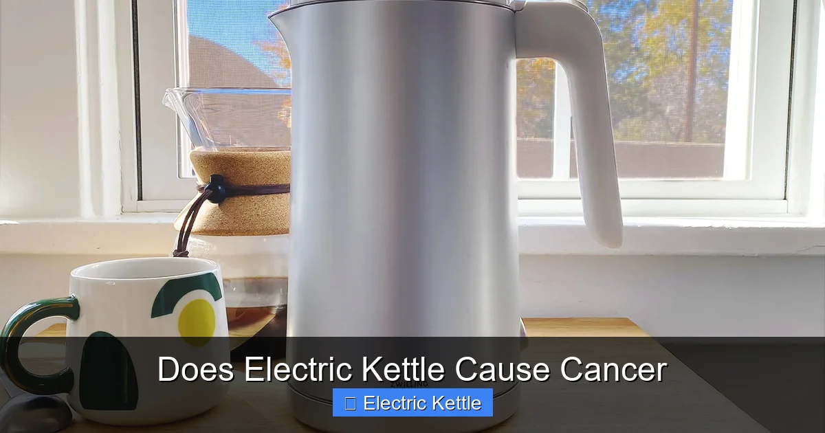 Does Electric Kettle Cause Cancer