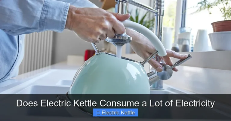 Does Electric Kettle Consume a Lot of Electricity