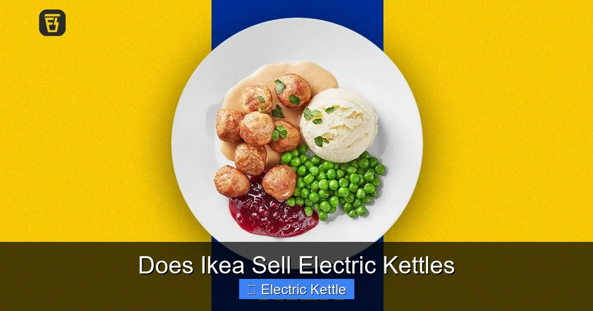 Does Ikea Sell Electric Kettles