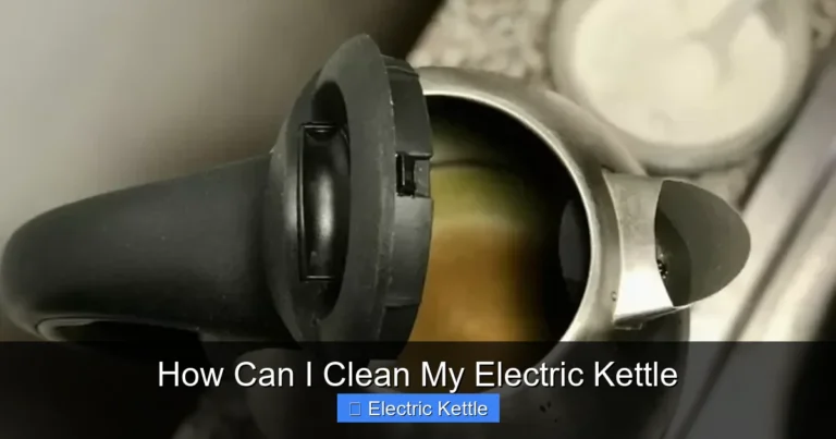 How Can I Clean My Electric Kettle
