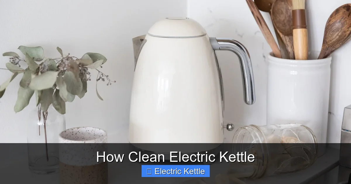 How Clean Electric Kettle