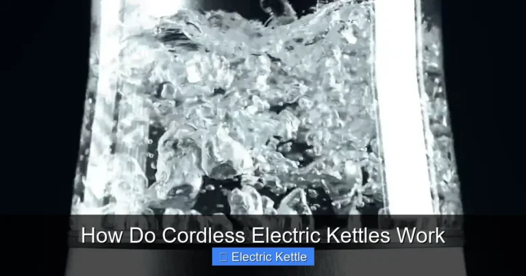 How Do Cordless Electric Kettles Work