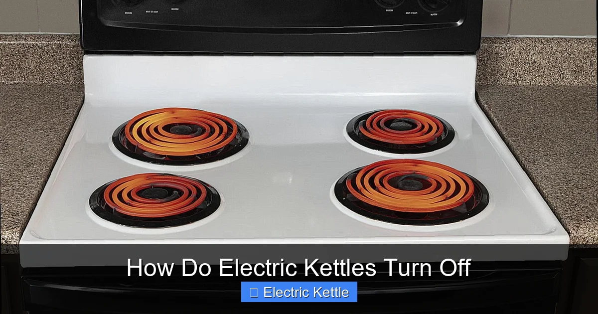 How Do Electric Kettles Turn Off