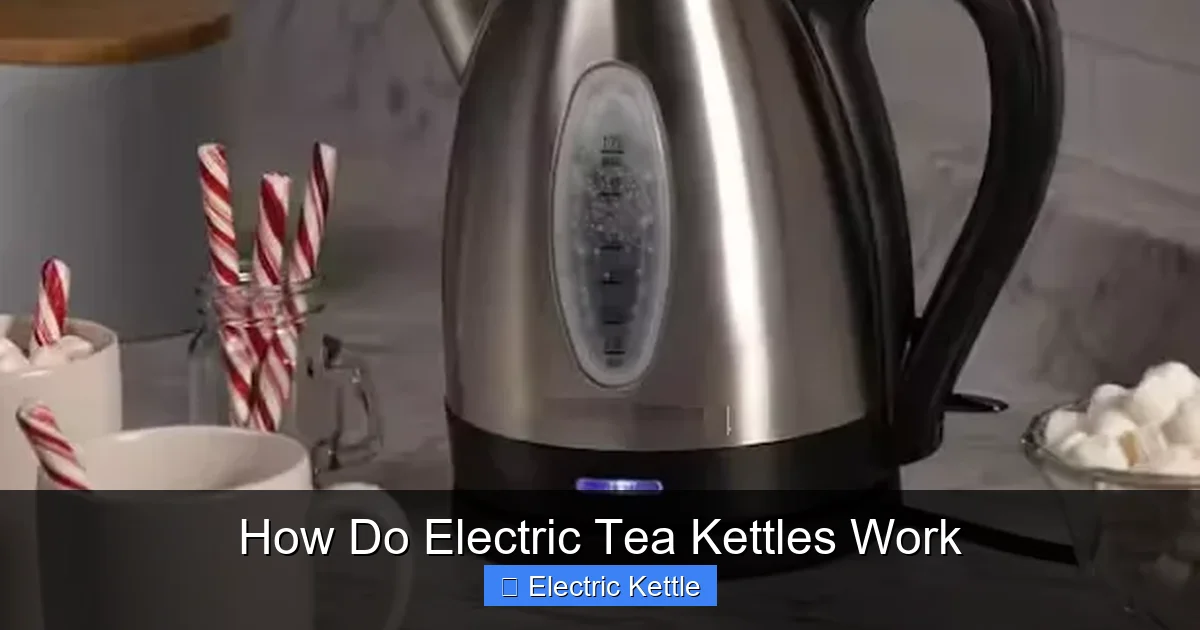 How Do Electric Tea Kettles Work