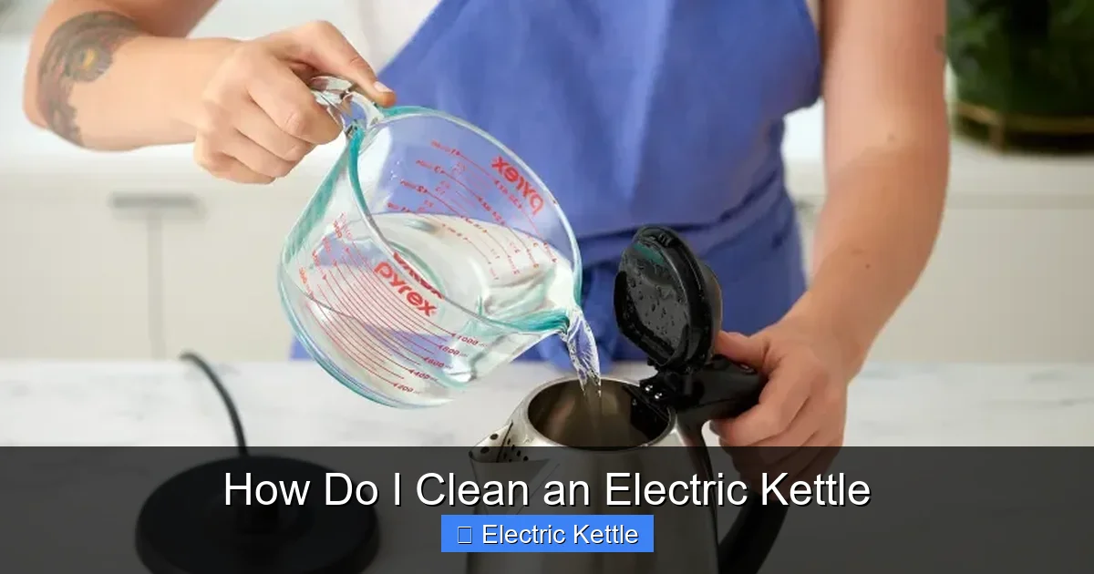 How Do I Clean an Electric Kettle