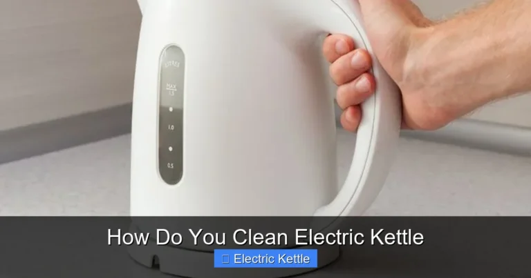 How Do You Clean Electric Kettle