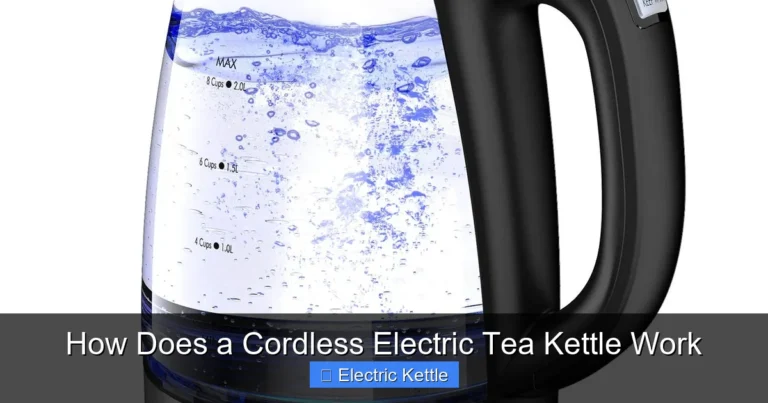 How Does a Cordless Electric Tea Kettle Work