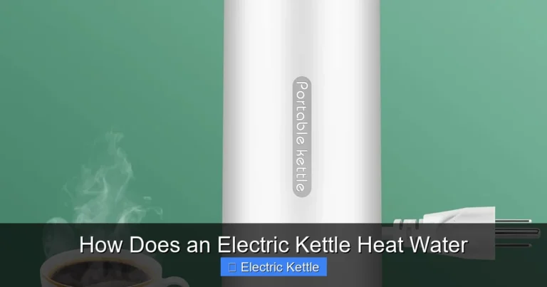 How Does an Electric Kettle Heat Water