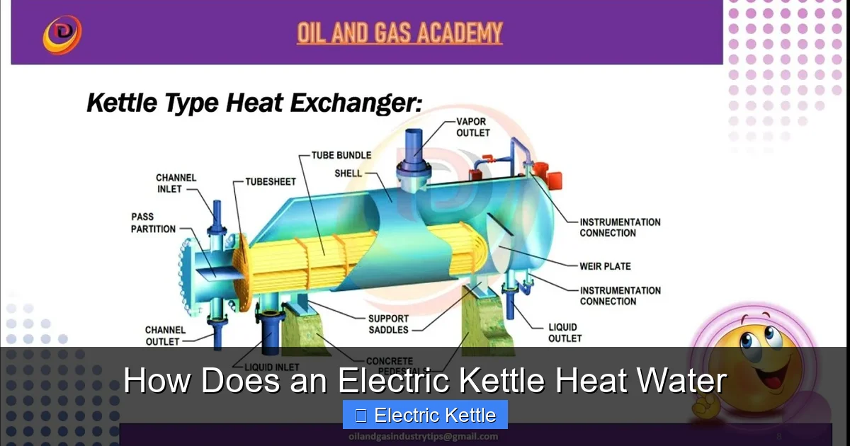 How Does an Electric Kettle Heat Water