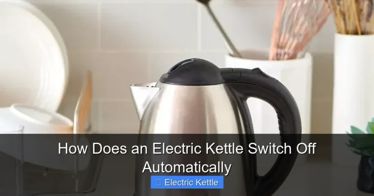 How Does an Electric Kettle Switch Off Automatically