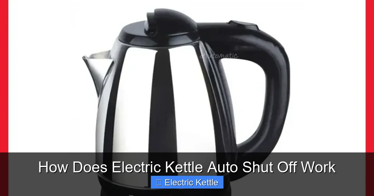 How Does Electric Kettle Auto Shut Off Work