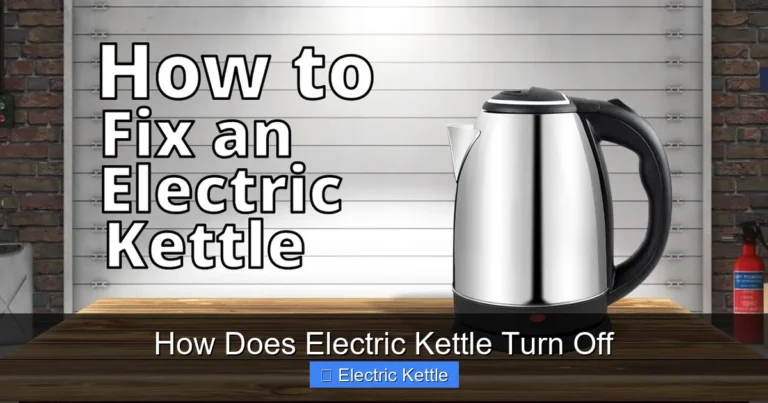 How Does Electric Kettle Turn Off
