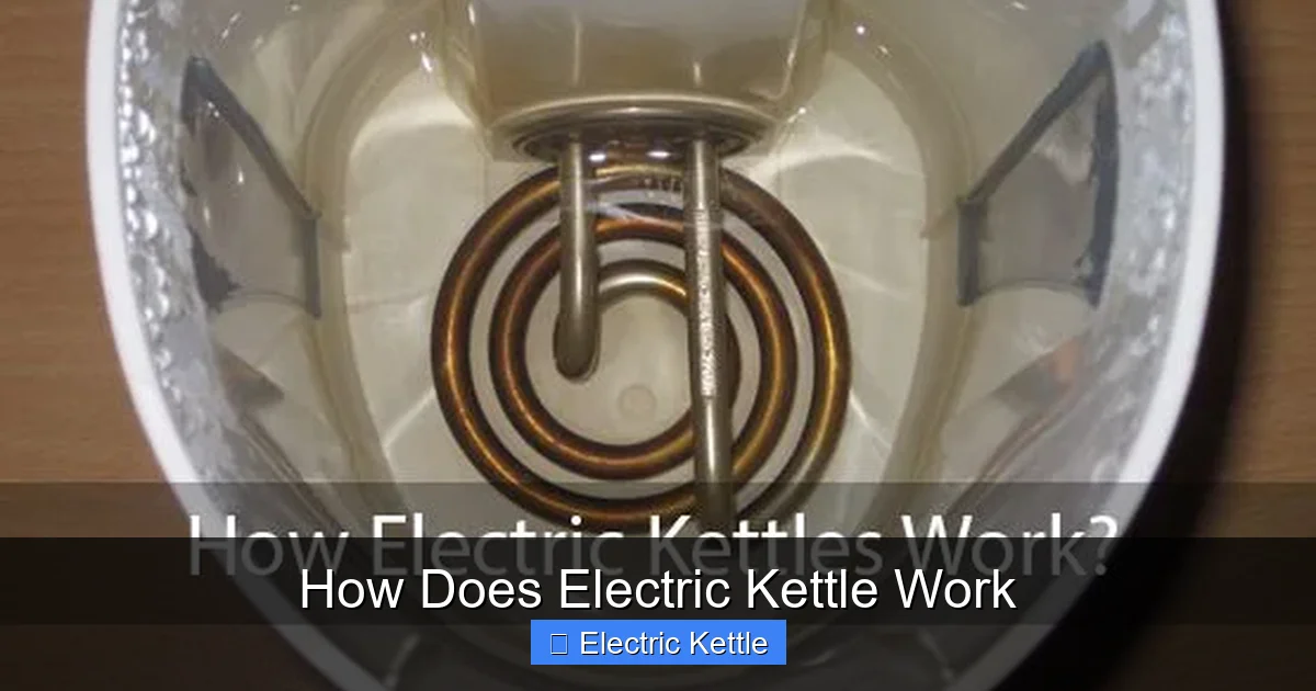 How Does Electric Kettle Work