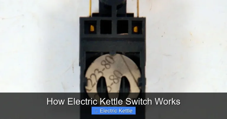 How Electric Kettle Switch Works