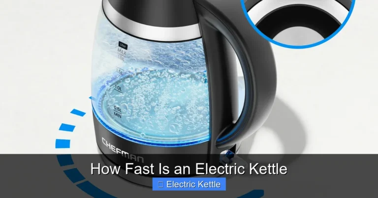 How Fast Is an Electric Kettle