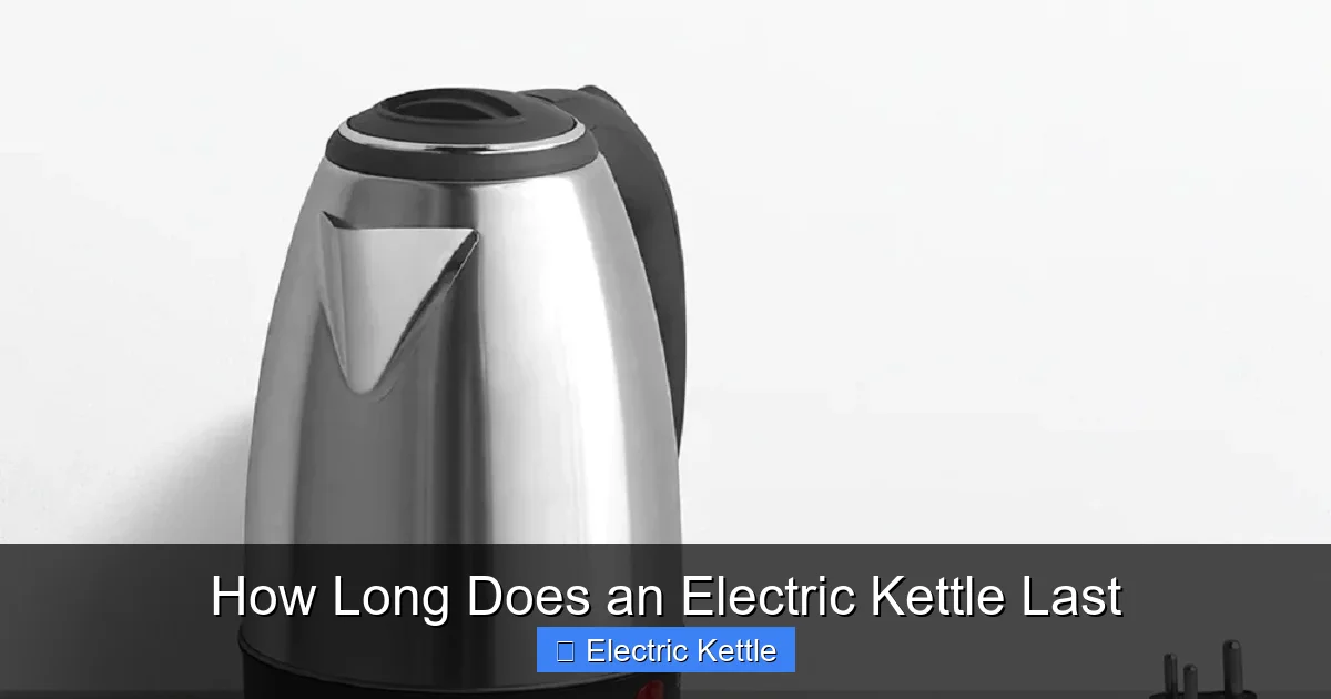 How Long Does an Electric Kettle Last