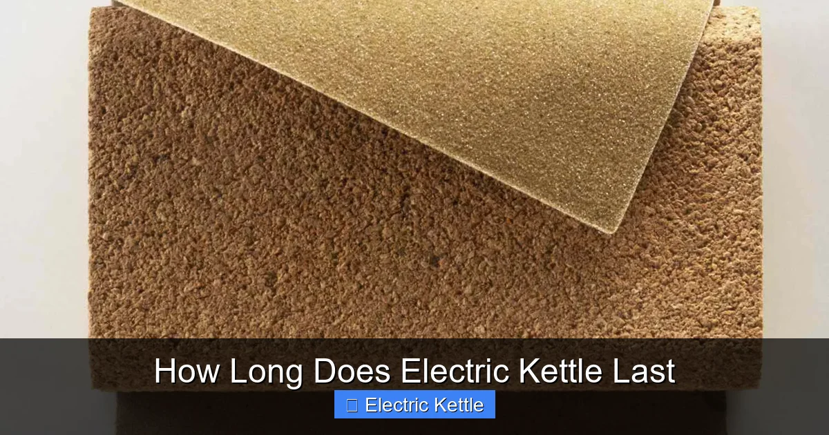 How Long Does Electric Kettle Last