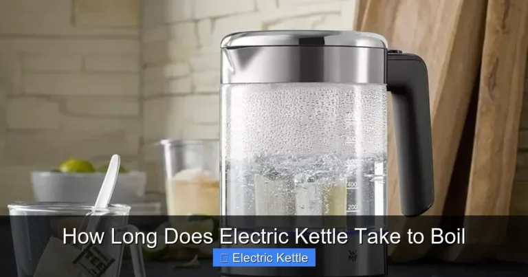 How Long Does Electric Kettle Take to Boil