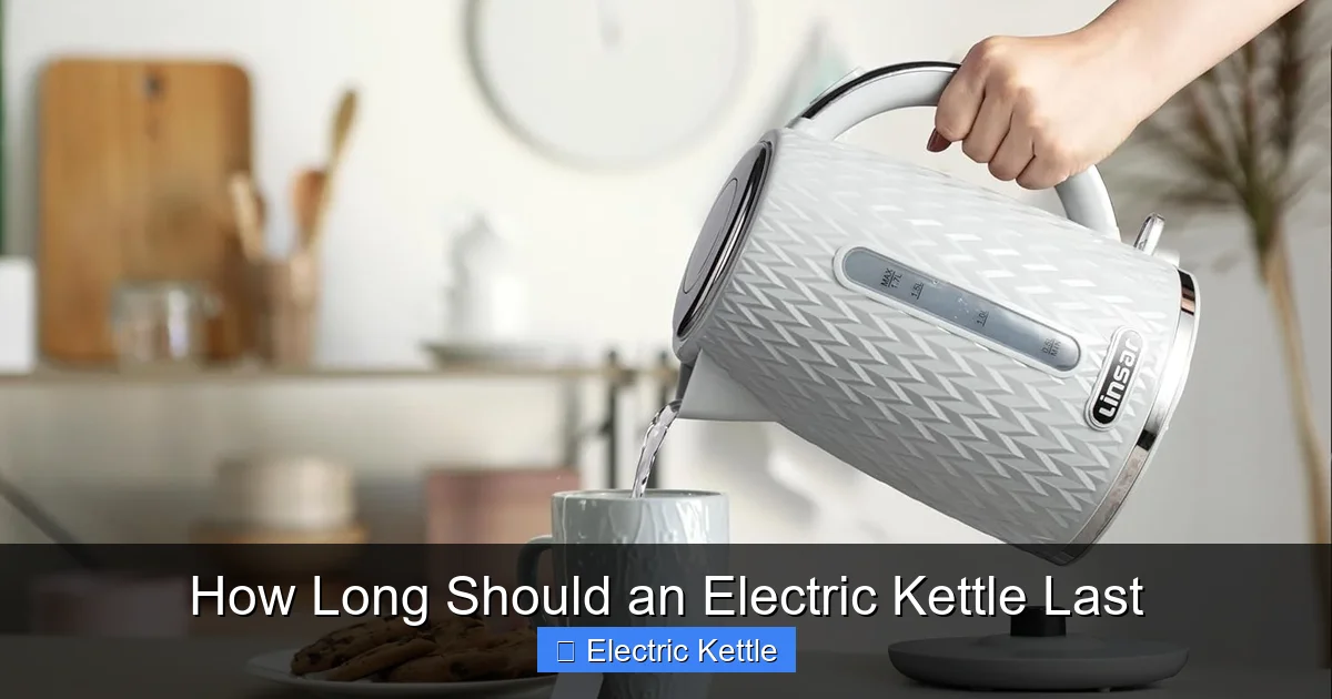 How Long Should an Electric Kettle Last
