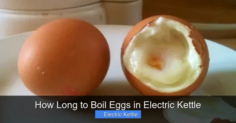 How Long to Boil Eggs in Electric Kettle