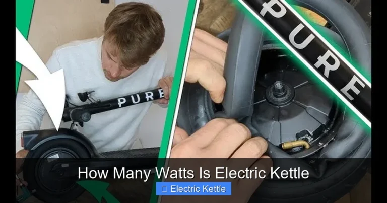 How Many Watts Is Electric Kettle