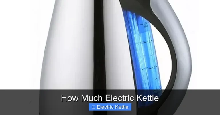 How Much Electric Kettle