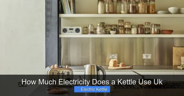 How Much Electricity Does a Kettle Use Uk