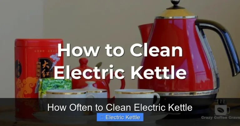 How Often to Clean Electric Kettle