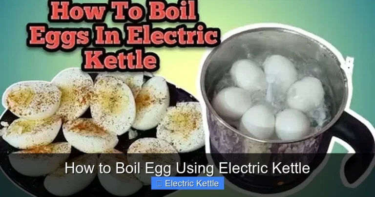 How to Boil Egg Using Electric Kettle