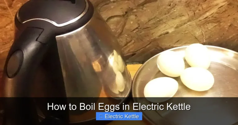 How to Boil Eggs in Electric Kettle