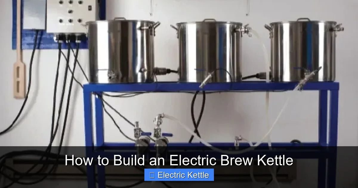 How to Build an Electric Brew Kettle