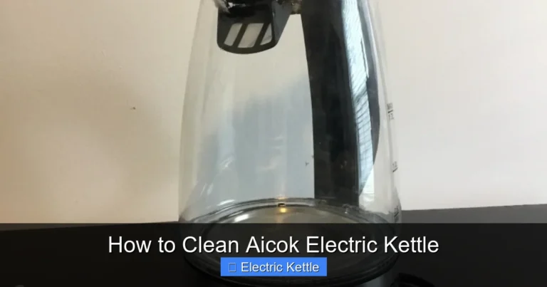 How to Clean Aicok Electric Kettle