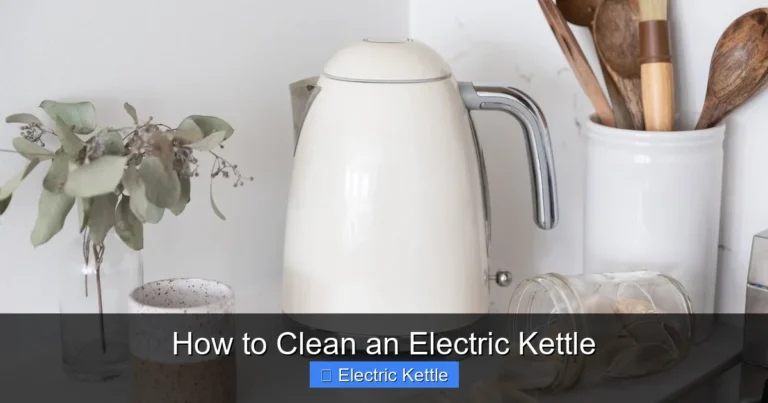 How to Clean an Electric Kettle