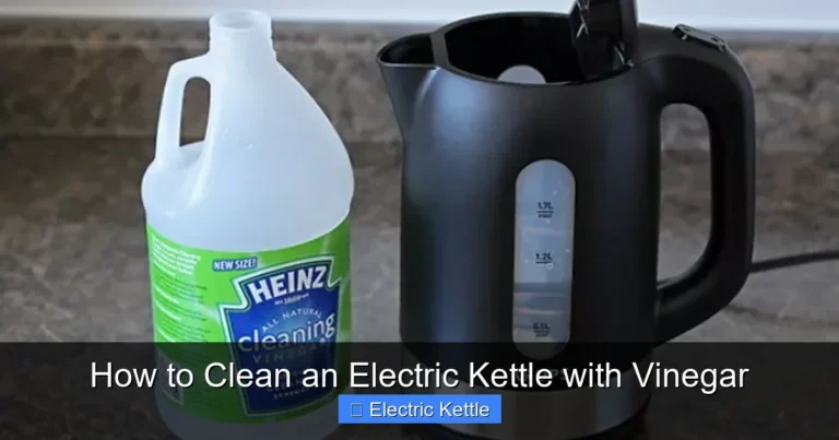 How to Clean an Electric Kettle with Vinegar