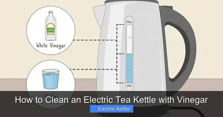 How to Clean an Electric Tea Kettle with Vinegar
