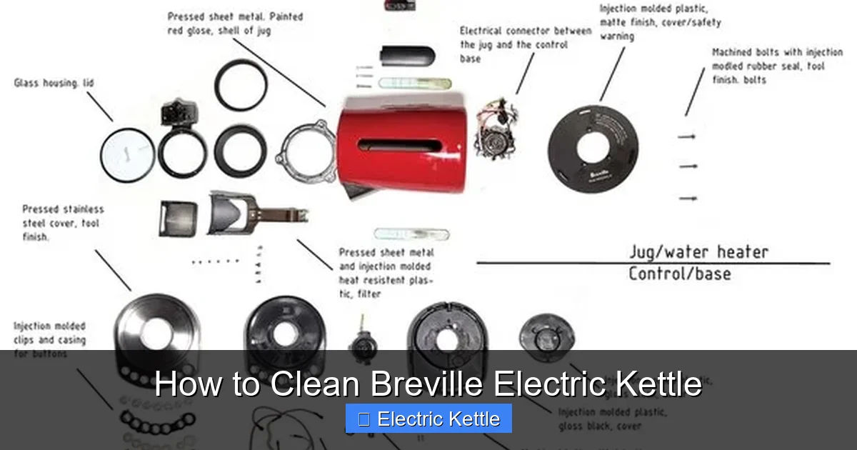How to Clean Breville Electric Kettle