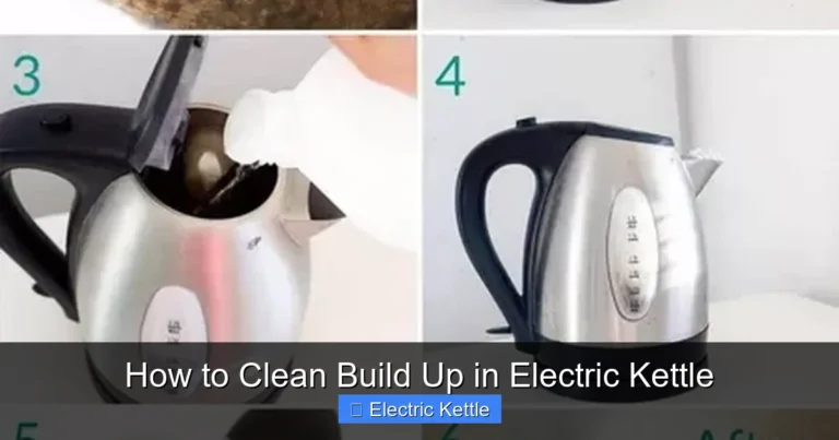 How to Clean Build Up in Electric Kettle