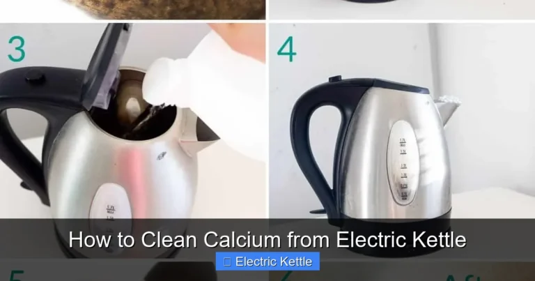 How to Clean Calcium from Electric Kettle