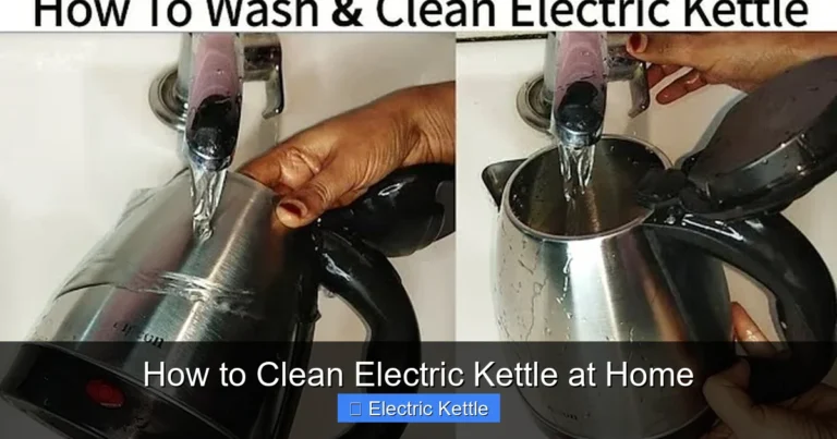 How to Clean Electric Kettle at Home