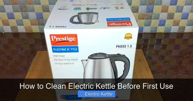 How to Clean Electric Kettle Before First Use