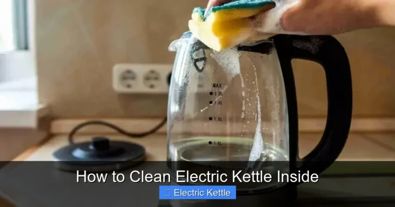 How to Clean Electric Kettle Inside