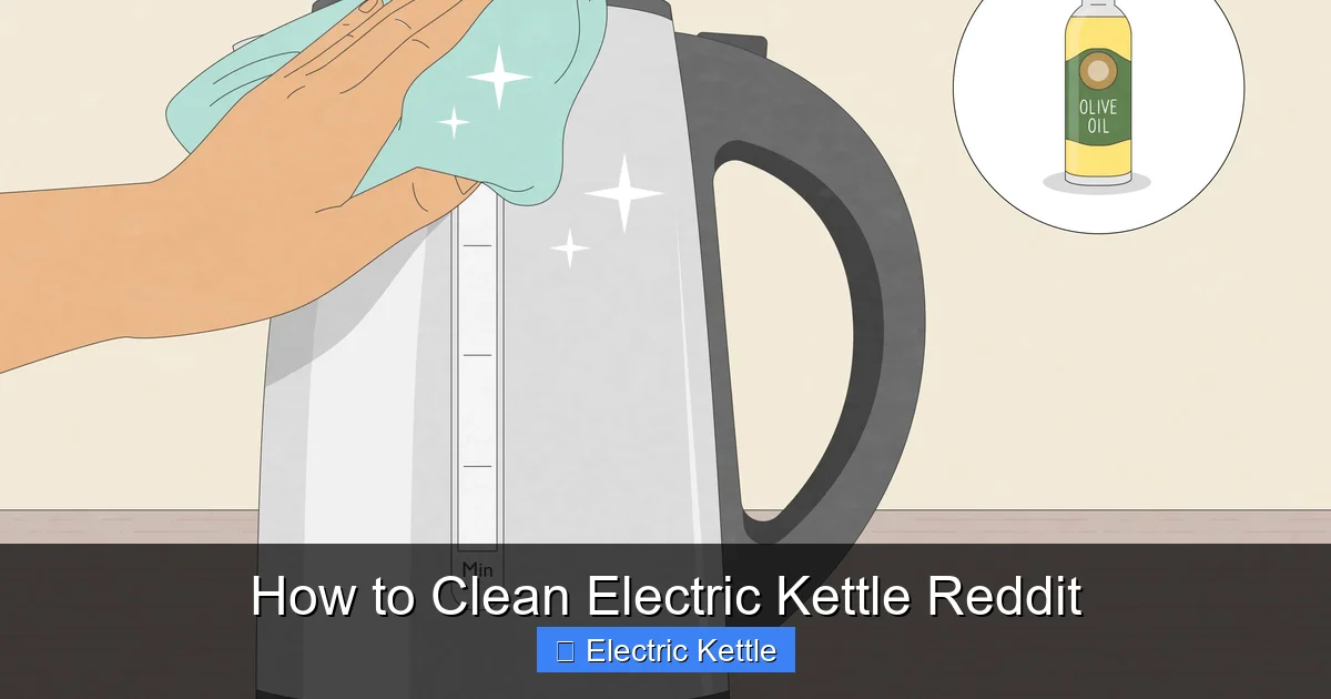 How to Clean Electric Kettle Reddit
