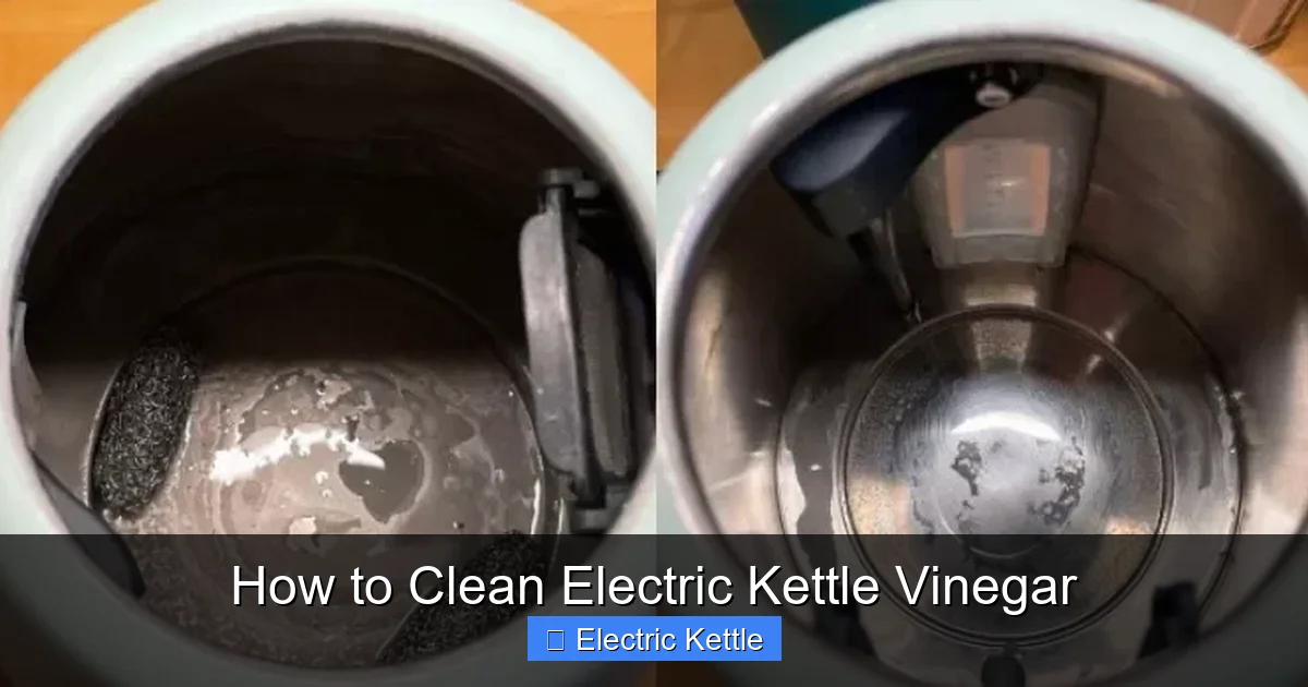 How to Clean Electric Kettle Vinegar