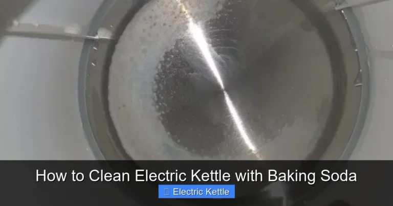 How to Clean Electric Kettle with Baking Soda