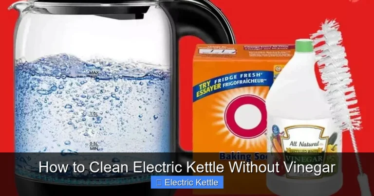 How to Clean Electric Kettle Without Vinegar