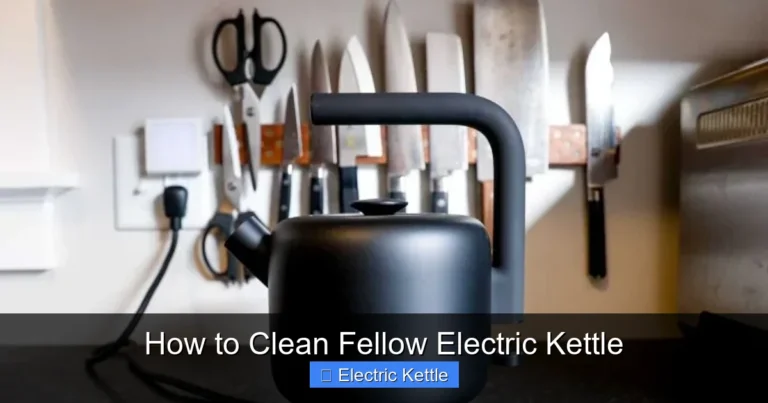 How to Clean Fellow Electric Kettle