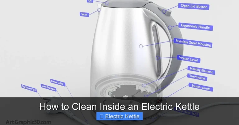 How to Clean Inside an Electric Kettle